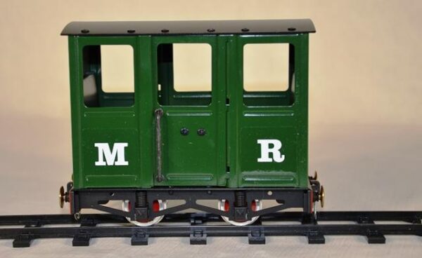 Mamod Railway Company Wagen grün Spur 0