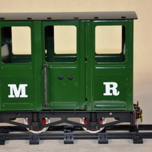 Mamod Railway Company Wagen grün Spur 0