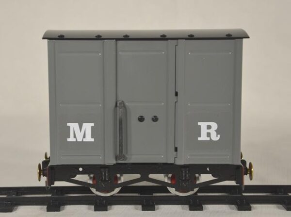 Mamod Railway Company Wagen dunkelgrau Spur 0
