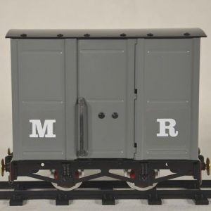 Mamod Railway Company Wagen dunkelgrau Spur 0
