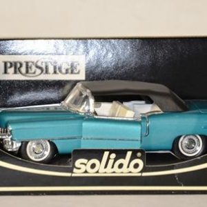 Solido Cadillac Eldorado Bj 1955 Nr. 8012 / Cabriole grün mettalic Dach: schwarz / Innen: weiss