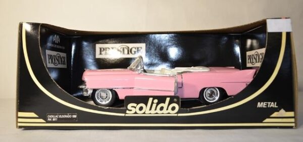 Solido Cadillac Eldorado Nr. 8011 / Cabriole / pink / Innen: weiss