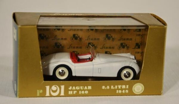 Brumm Jaguar HP 160 3.5lt / Bj 1948 / Cabriole / weiss