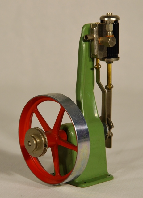 Wilesco Dampfmaschine 1 Zylinder ohne Kessel / grün (klein)