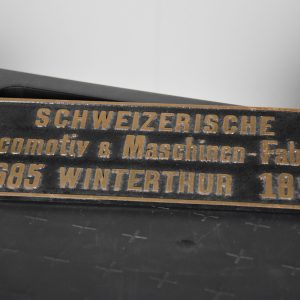 (S)chweizerische (L)okomotiven & (M)aschinen - Fabrik Schild