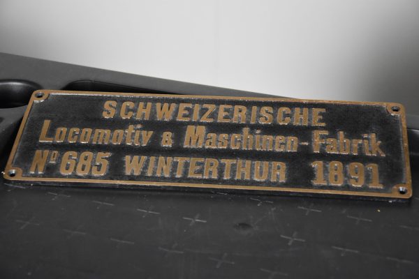 (S)chweizerische (L)okomotiven & (M)aschinen - Fabrik Schild