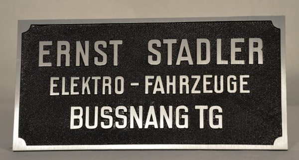 Stadler Bussnang - Schild